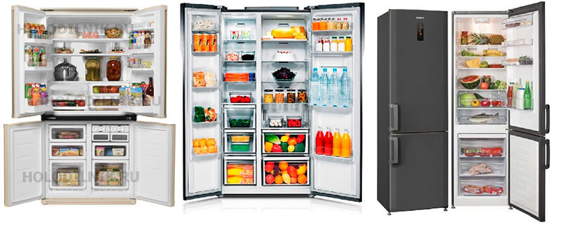 Идея для теста вместительности холодильников
