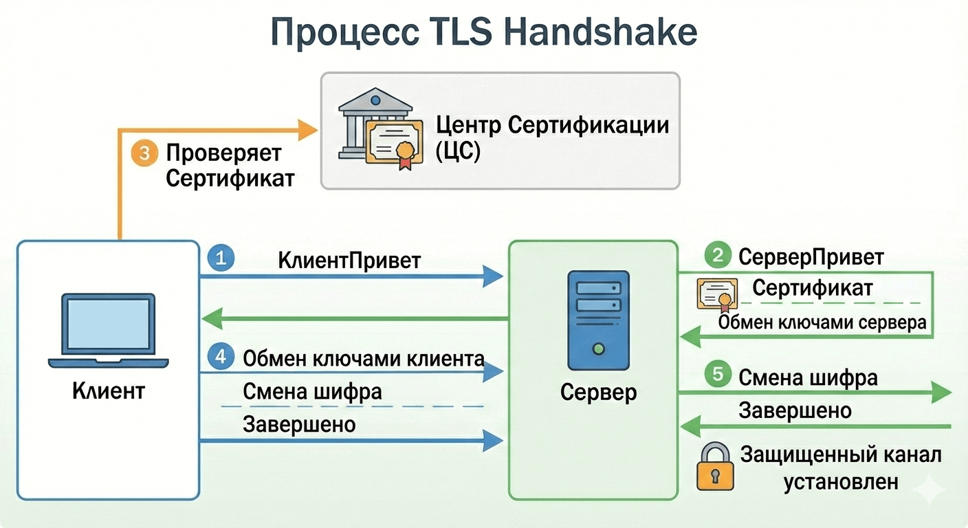 Защищённое соединение в HTTPS