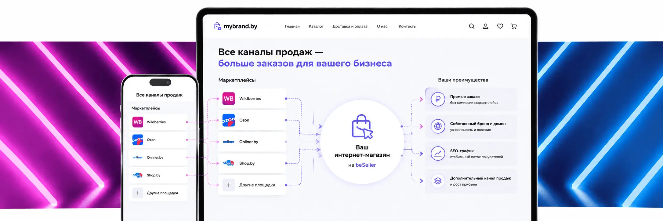 Как продавать не только на маркетплейсах: собственный интернет-магазин как дополнительный канал продаж