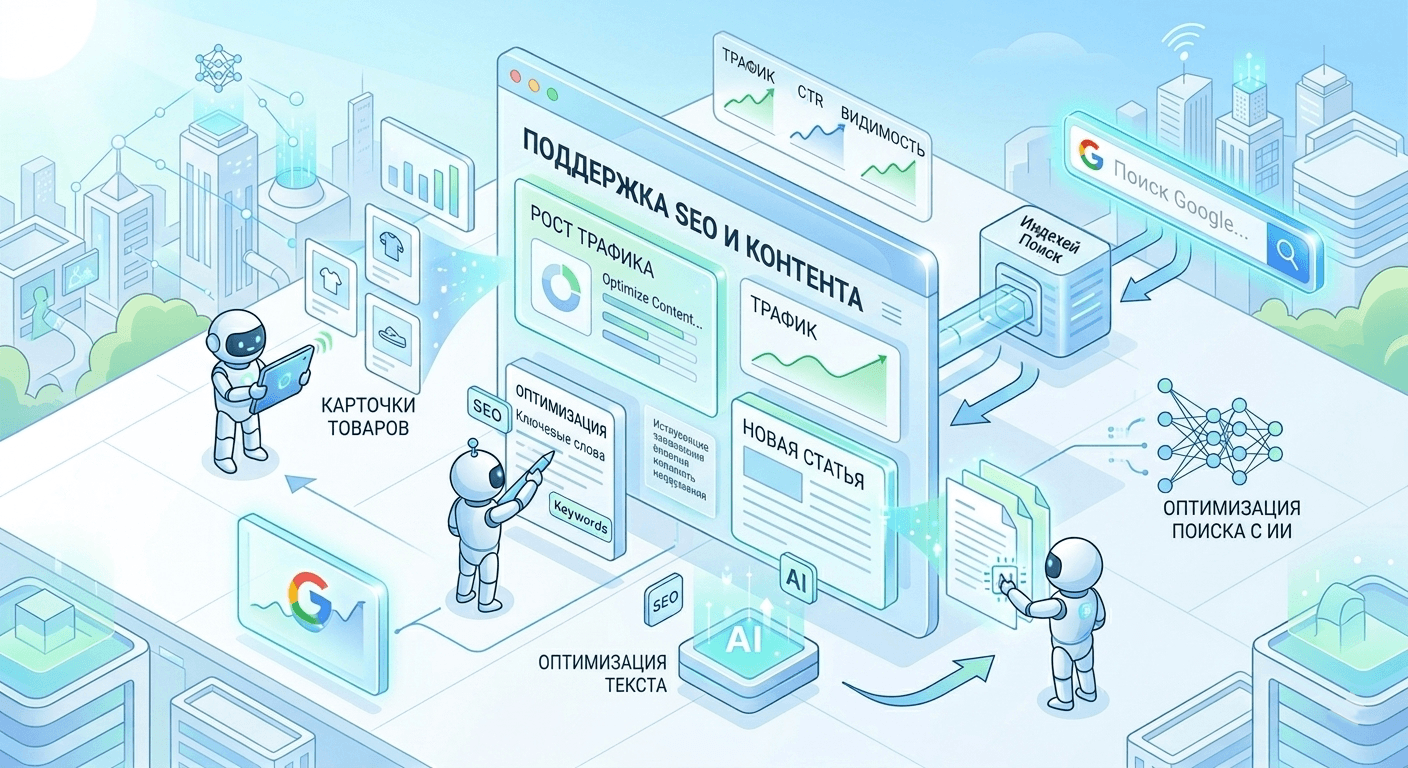 Контентная и SEO-поддержка сайта