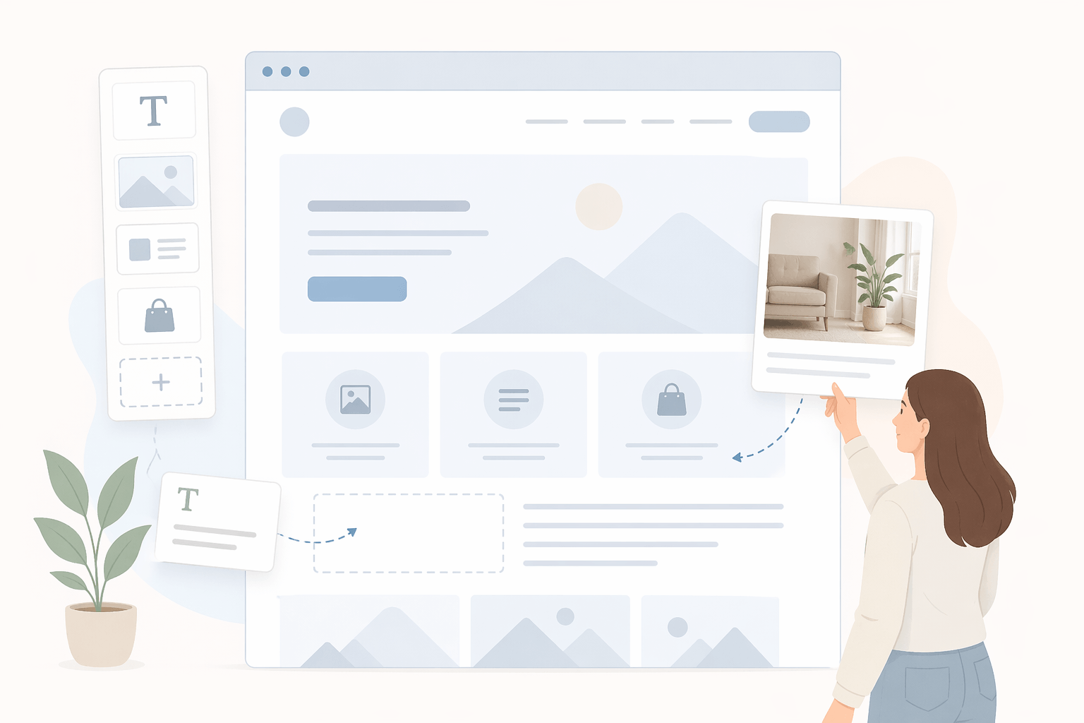 Виды шаблонов сайтов