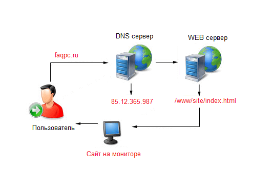 Как работает веб-сайт?