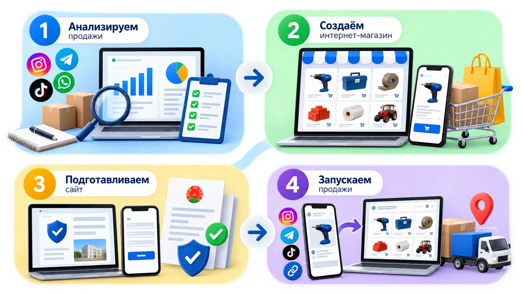 Как проходит переход из социальных сетей в интернет-магазин 